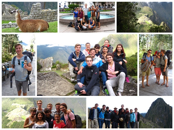 Semestertreffen auf dem Machu Picchu